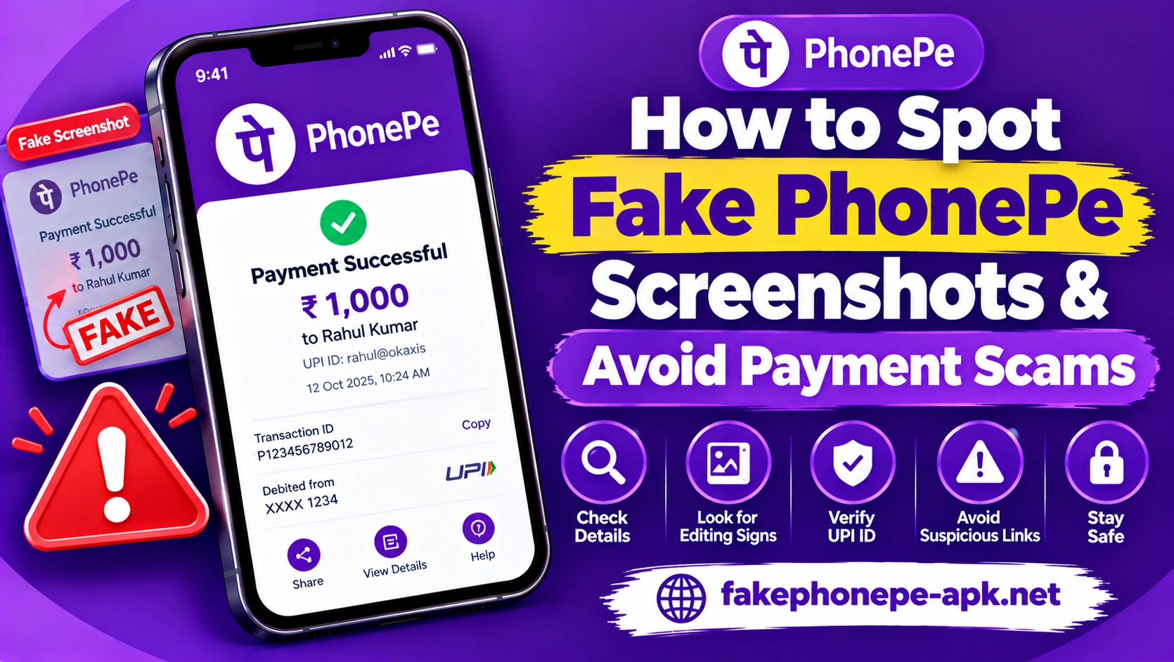 Fake PhonePe
